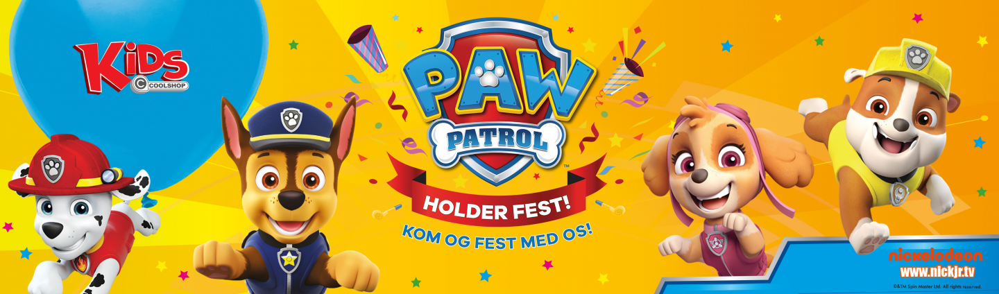 Fejr PAW Patrol med Kids Coolshop Fejr PAW Patrol med Kids Coolshop